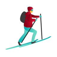 Ski touring