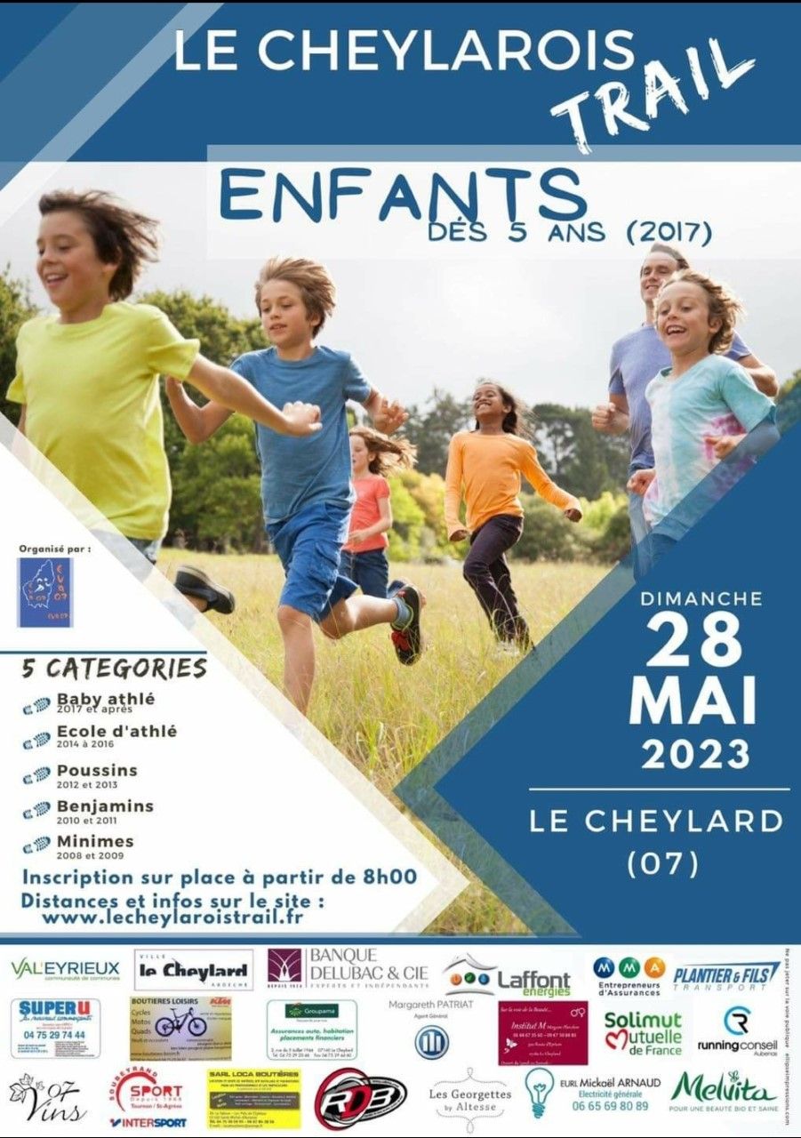 Le Cheylarois Trail enfant