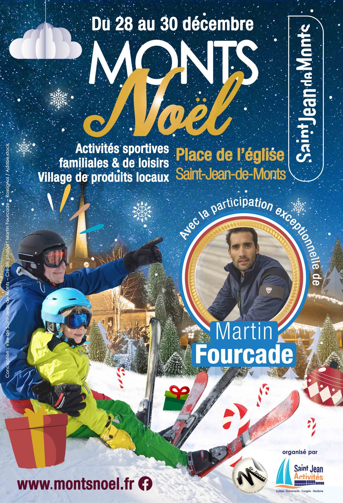 Monts Noël avec Martin Fourcade