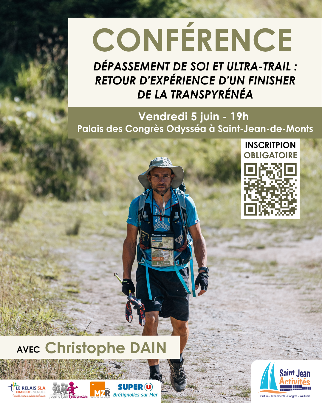 Conférence - Dépassement de soi et ultra trail