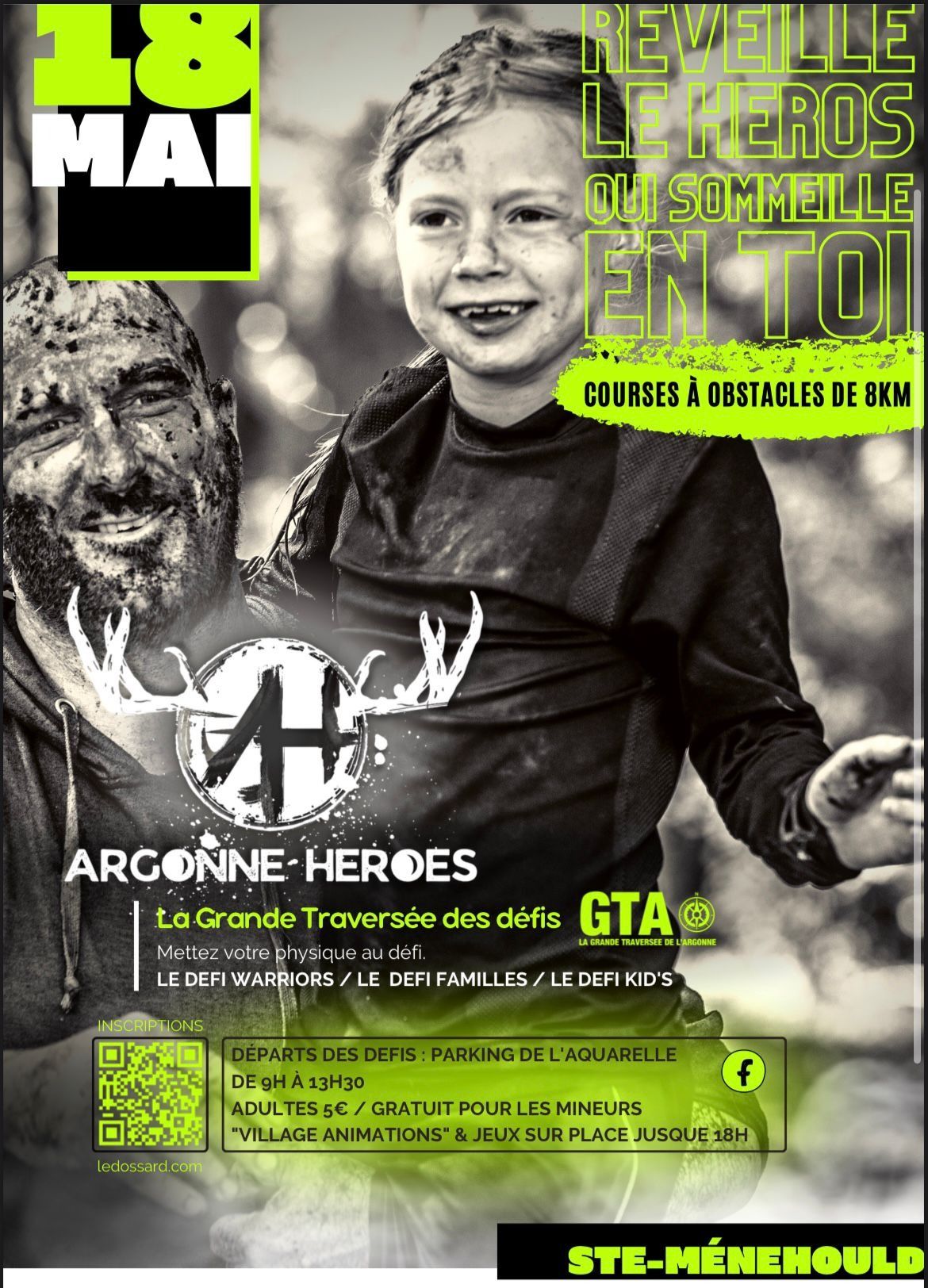 Argonne Heroes course d'obstacles