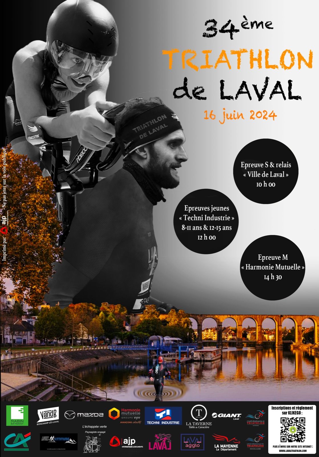 34ÈME TRIATHLON DE LAVAL