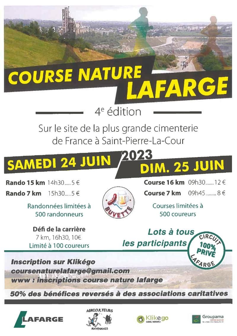 Course Nature Lafarge