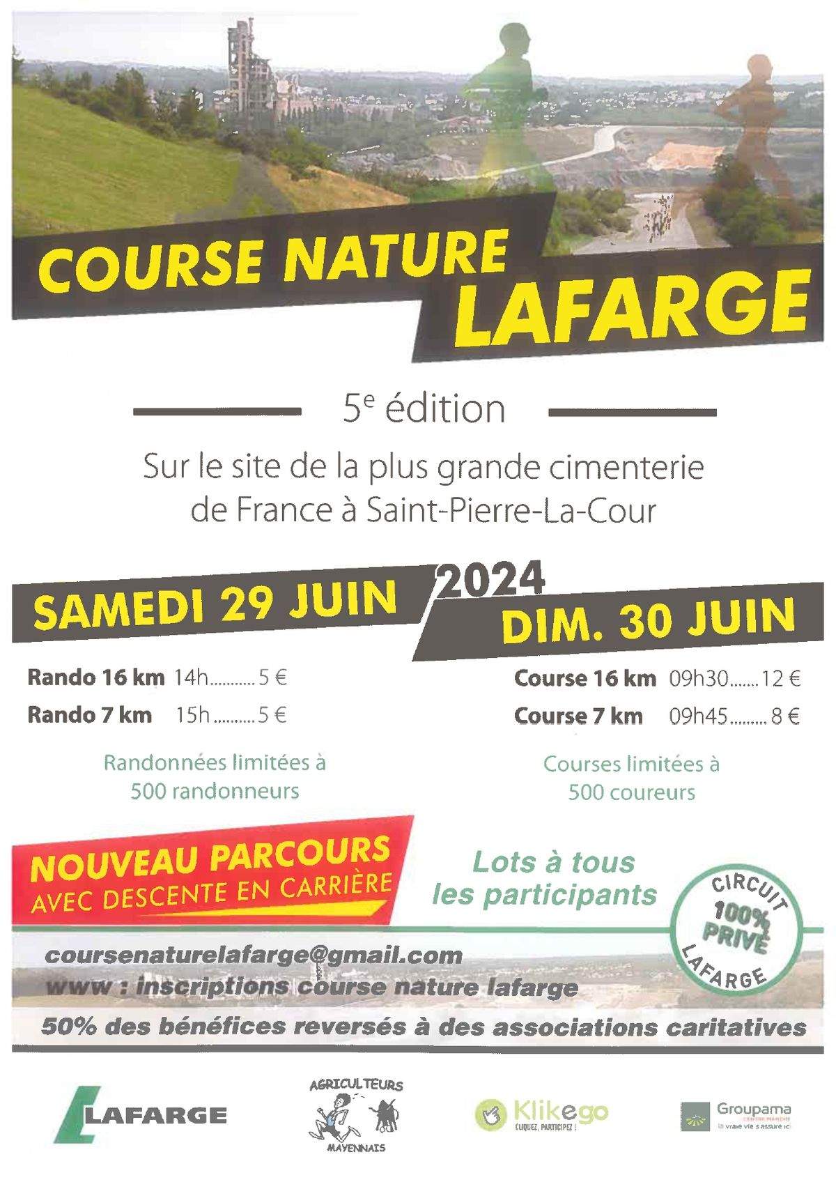 Course Nature Lafarge