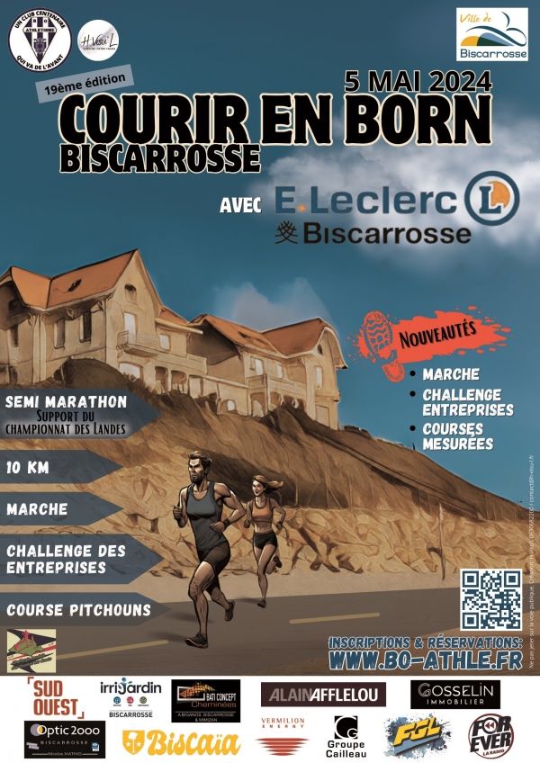 Courir en Born - Biscarosse