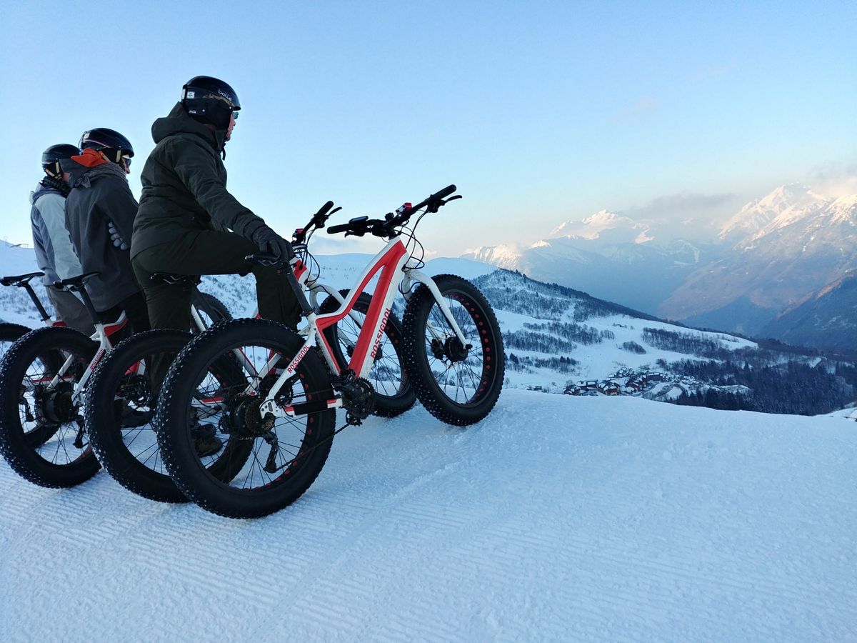 Fatbike sur neige