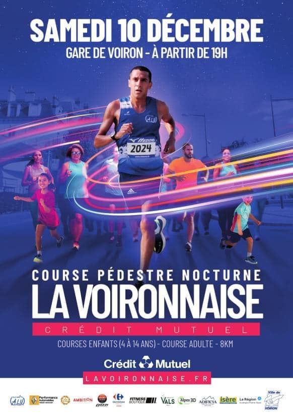 La Voironnaise, course nocturne