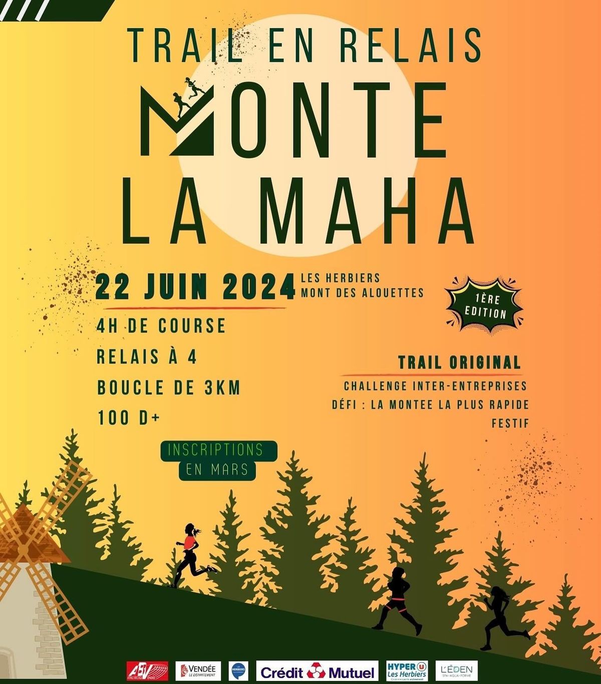 Trail Montée de la Maha