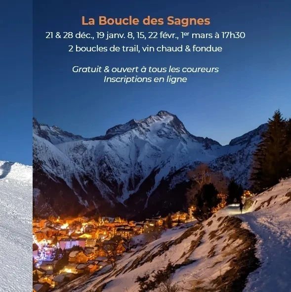 Snow trail - La Boucle des Sagnes