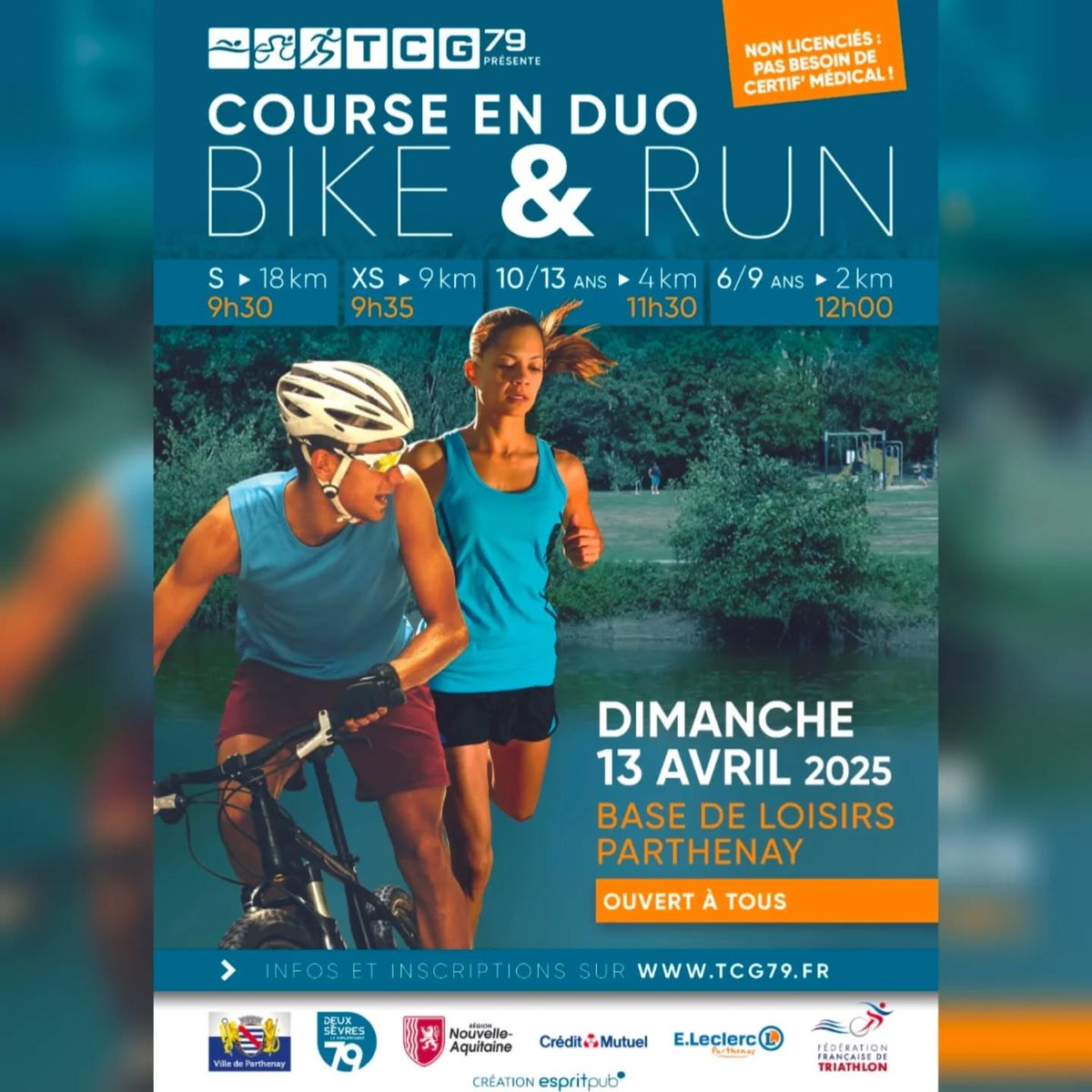le Bike and Run du TCG79