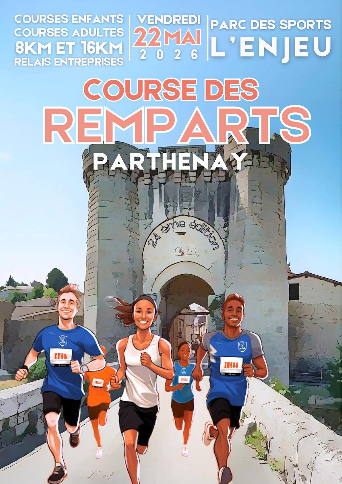Course des remparts de Parthenay