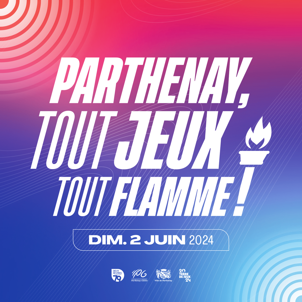 Parthenay, tout Jeux tout flamme !