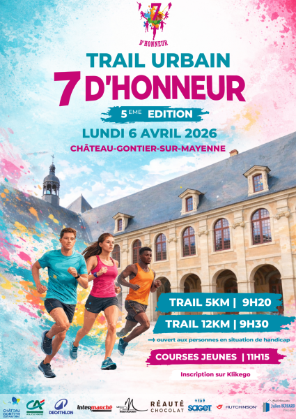 TRAIL URBAIN 7 D'HONNEUR !