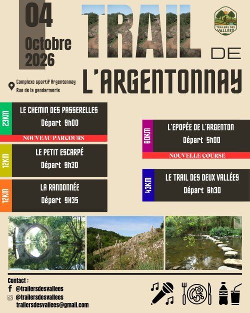 Trail de l'Argentonnay