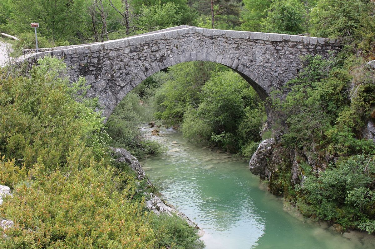 Bridge of la Serre, called "bridge of Madam"