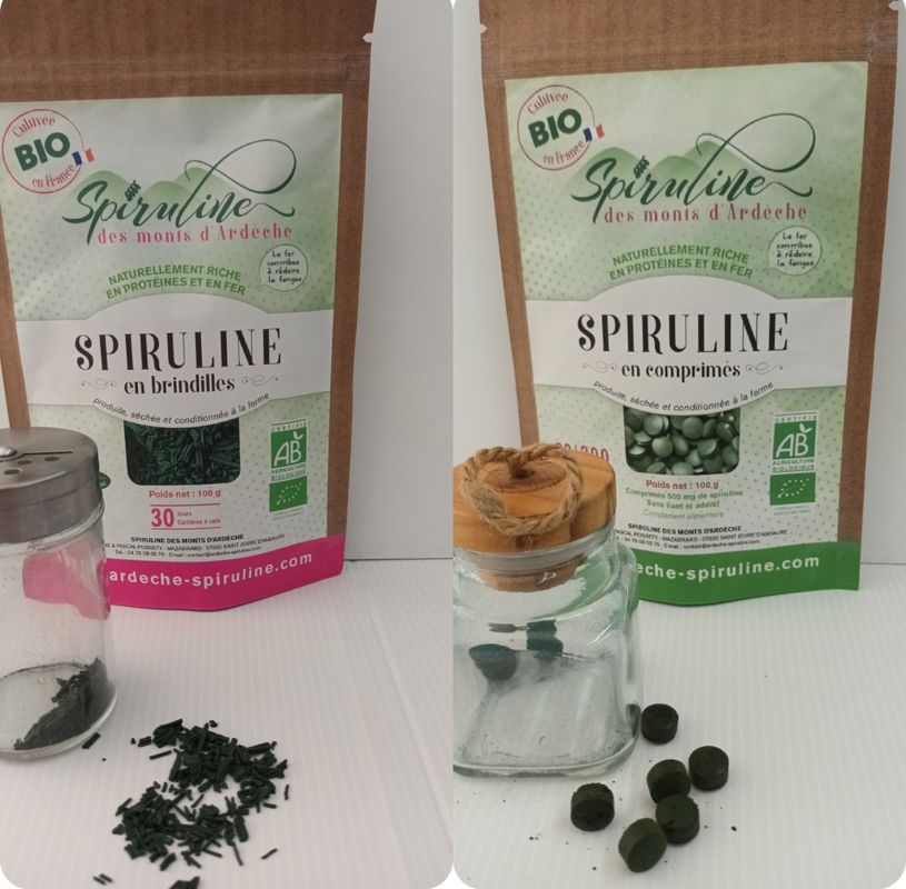 Spiruline des monts d'Ardèche