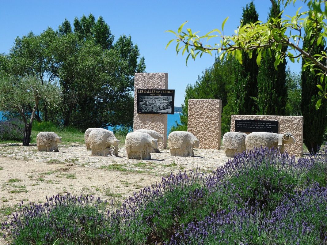Memorial of the old village