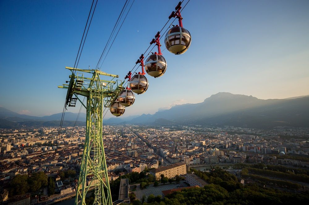 Grenoble Bastille cable car