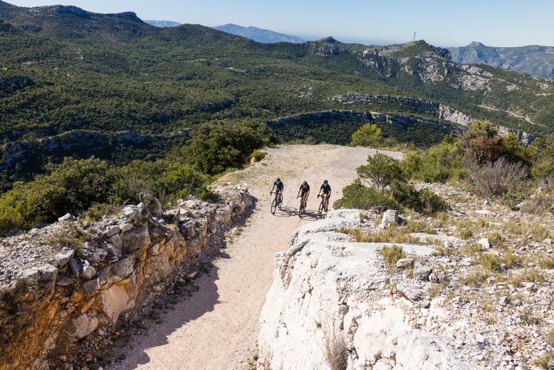 Gravel sur la Sainte-Baume