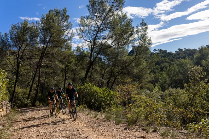 Gravel sous la Sainte-Baume