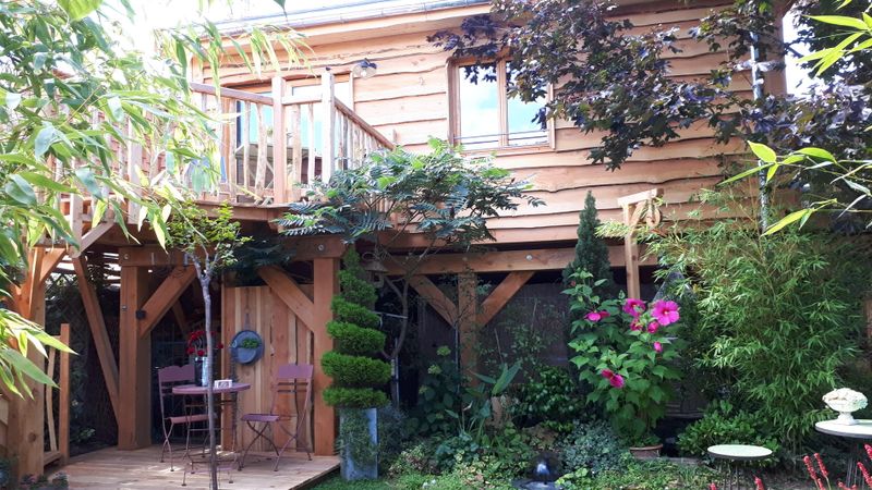 CHAMBRE D'HÔTES ET CABANE "OUI C'EST LE BON CHEMIN"