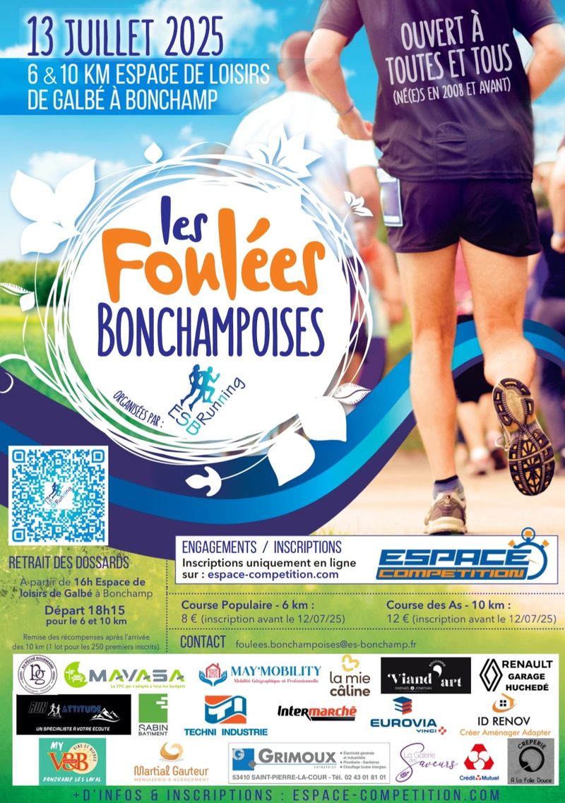 LES FOULEES BONCHAMPOISES !