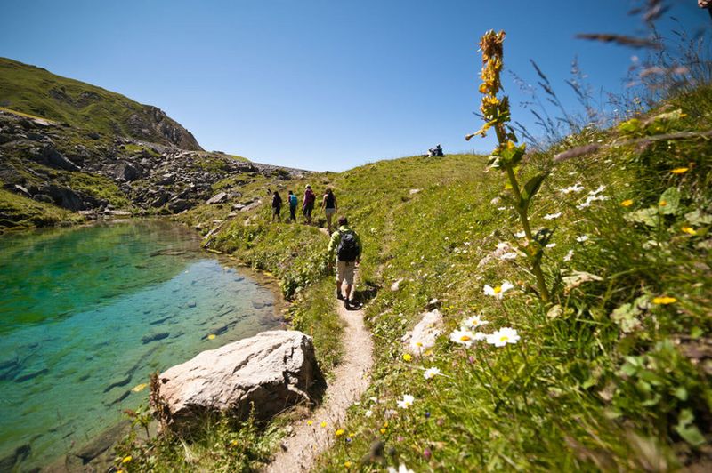 Lac  Bleu, Lac Blanc