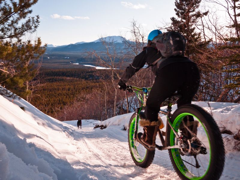 Mont Oak - Boucle Fatbike débutant