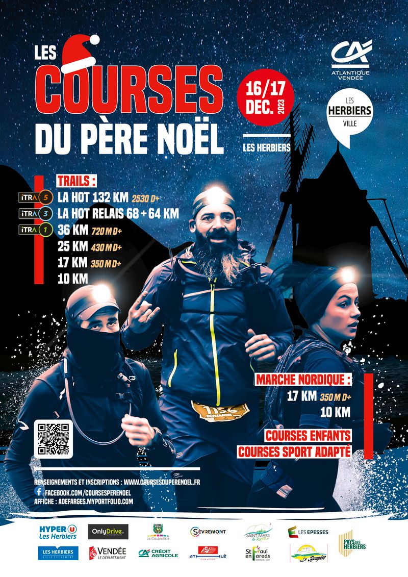 Les courses du Père Noel
