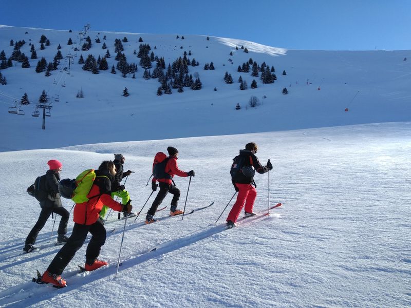 Ski de rando initiation - Villard Reculas