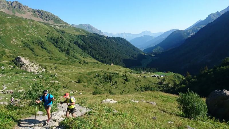 Stage itinérant Petit Tour du Mont-Blanc en trail en 4 jours