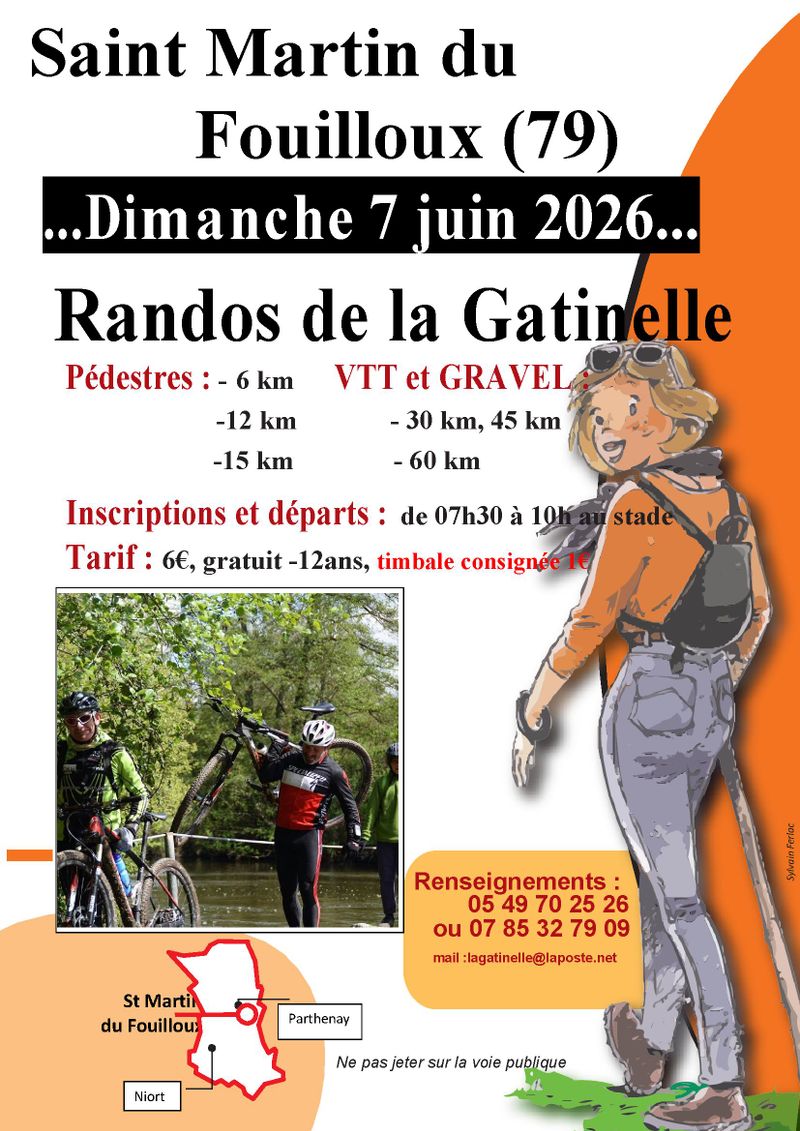 Rando pédestre et VTT de la Gatinelle