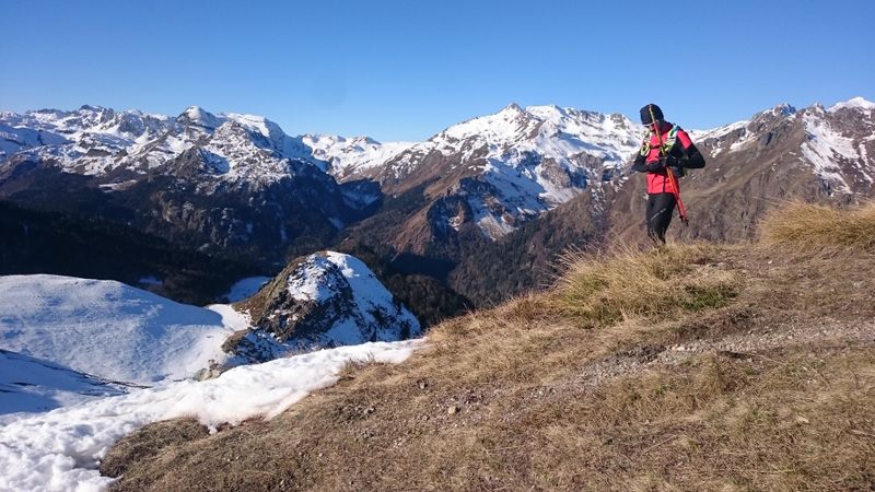 Tour of the Pic de Chérue and Saoubiste peaks