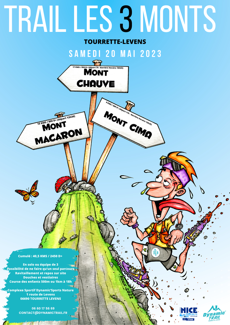 Trail Les 3 Monts by Dynamic'Trail